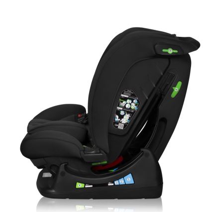 Lionelo - Kindersitz IZZY i-Size 40-150 cm Schwarz Carbon