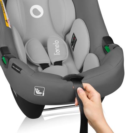 Lionelo - Kindersitz LEMMY i-Size 40-87 cm Grau