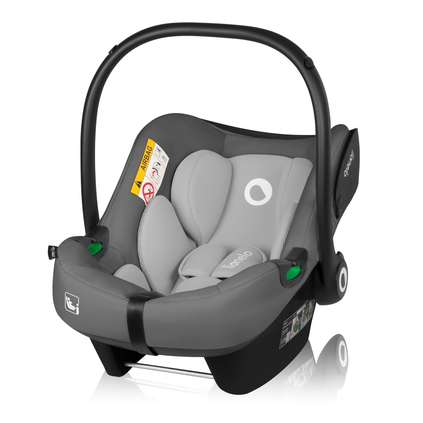 Lionelo - Kindersitz LEMMY i-Size 40-87 cm Grau
