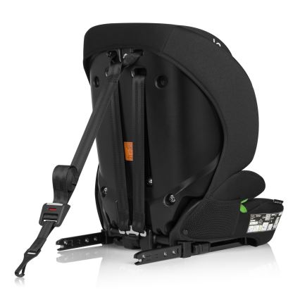 Lionelo - Kindersitz LEVI FIX i-Size 76-150 cm Schwarz Carbon
