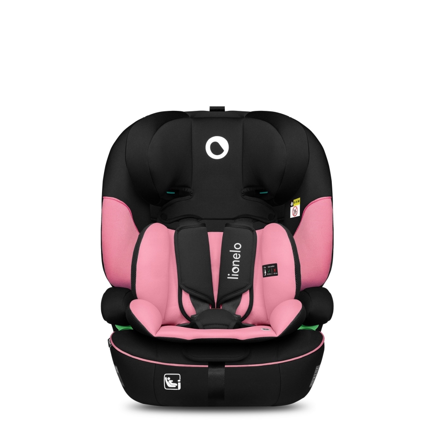 Lionelo - Kindersitz LEVI i-Size 76-150 cm Pink Baby