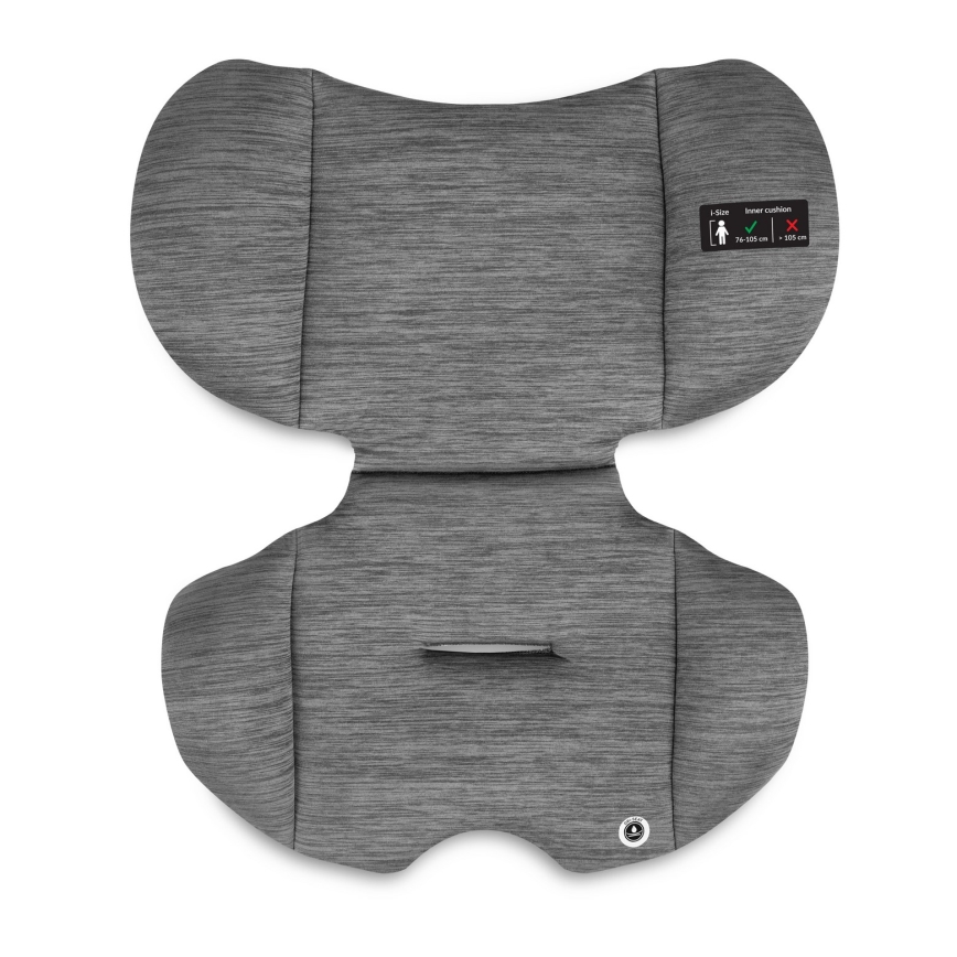 Lionelo - Kindersitz LEVI i-Size 76-150 cm Schwarz Grau