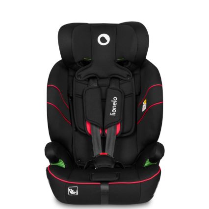 Lionelo - Kindersitz LEVI i-Size 76-150 cm Sportliches Schwarz