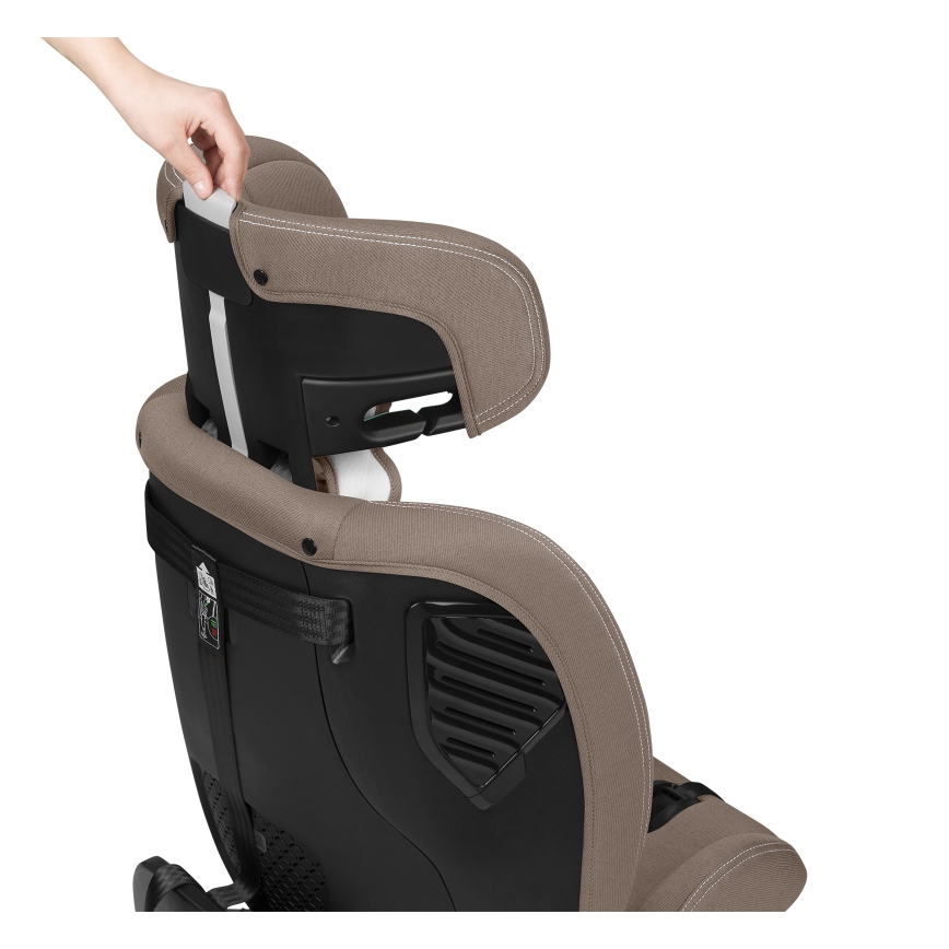 Lionelo - Drehbarer Kindersitz mit Basis BASTIAAN ONE i-Size 40-150 cm Sandbeige