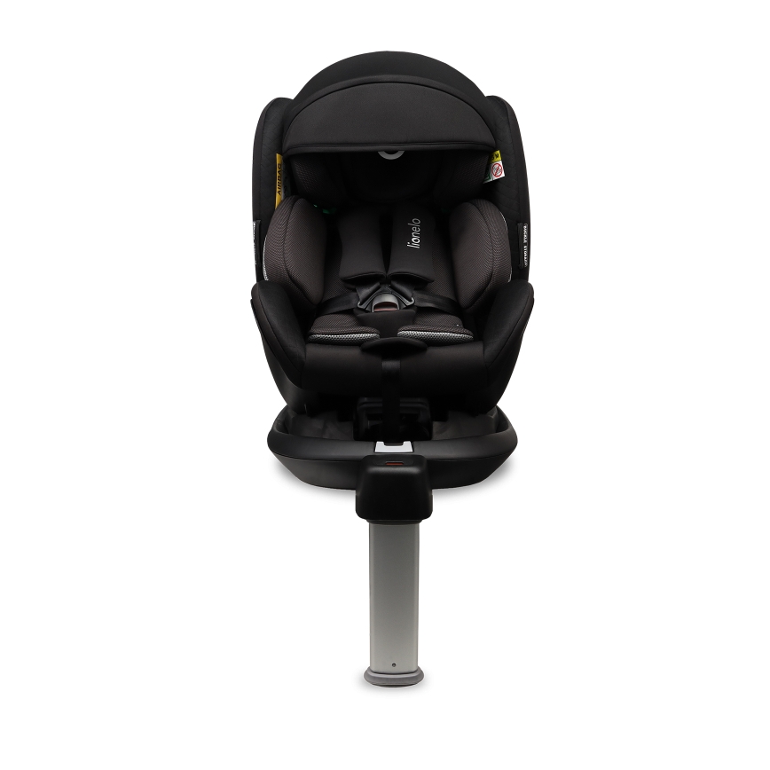 Lionelo - Autokindersitz mit drehbarer Basis ANTOON PLUS i-Size 40-105 cm Black Onyx