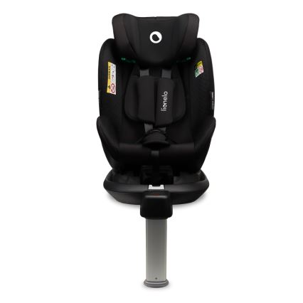 Lionelo - Autokindersitz mit drehbarer Basis ANTOON PLUS i-Size 40-105 cm Black Onyx