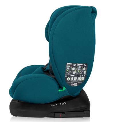 Lionelo - Kindersitz mit drehbarer Basis BASTIAAN i-Size 40-150 cm Indigoblau