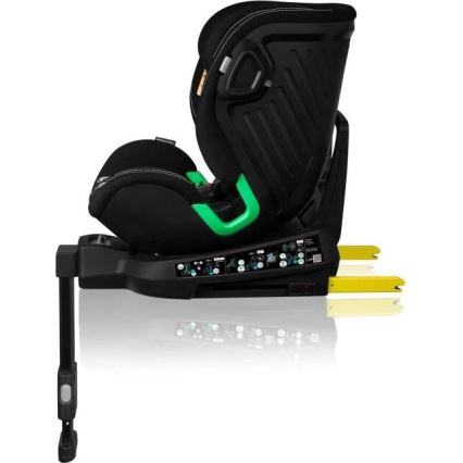 Lionelo - Kindersitz mit drehbarer Basis HARMONY i-Size 40-150 cm schwarz