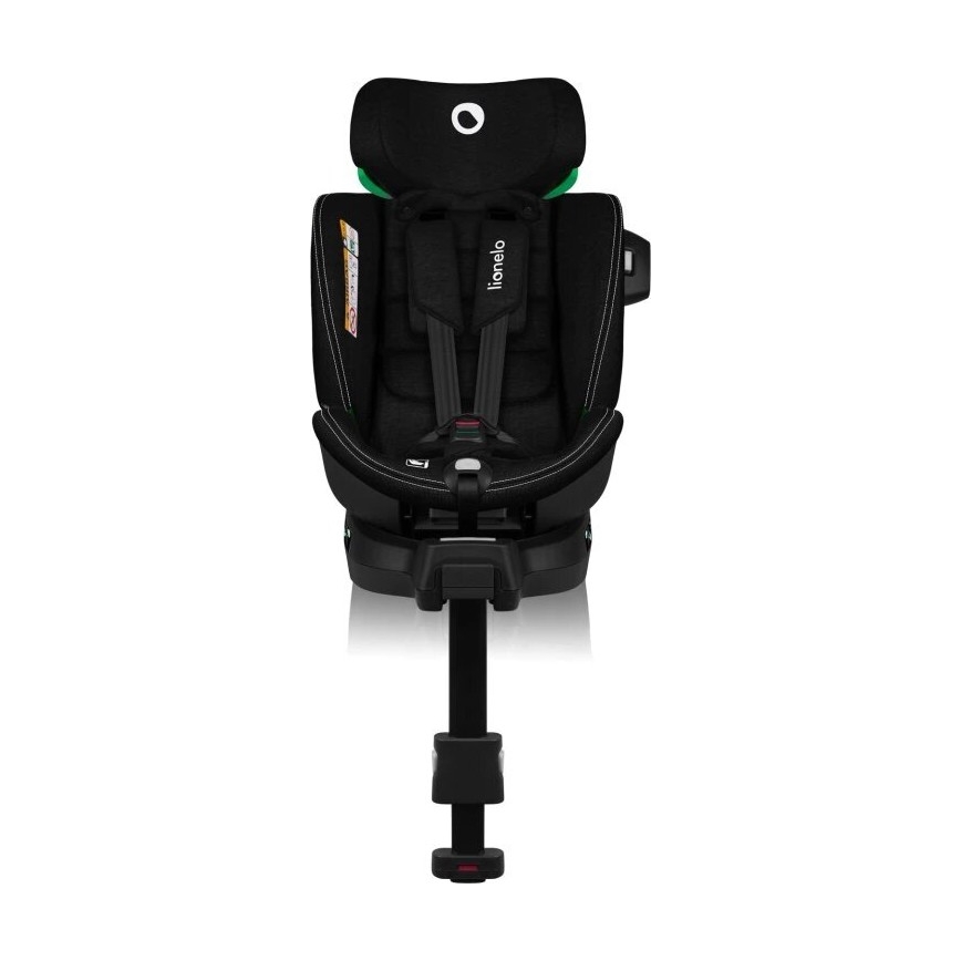 Lionelo - Kindersitz mit drehbarer Basis HARMONY i-Size 40-150 cm schwarz