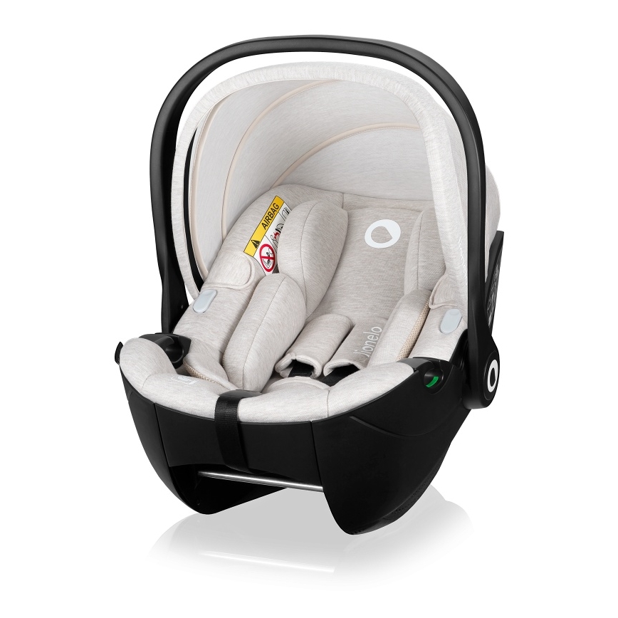 Lionelo - Kindersitz MOXIE i-Size 40-87 cm Beige Sand