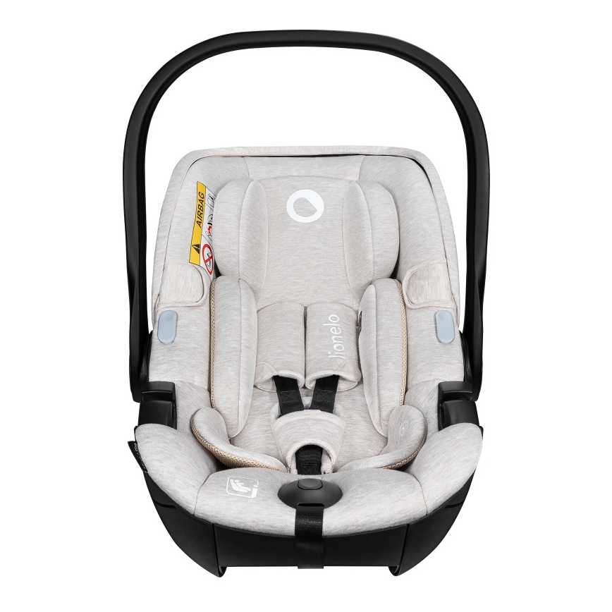 Lionelo - Kindersitz MOXIE i-Size 40-87 cm Beige Sand