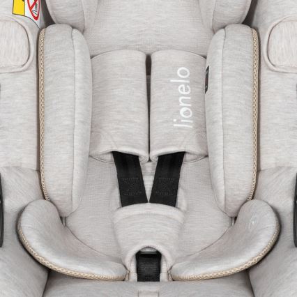 Lionelo - Kindersitz MOXIE i-Size 40-87 cm Beige Sand