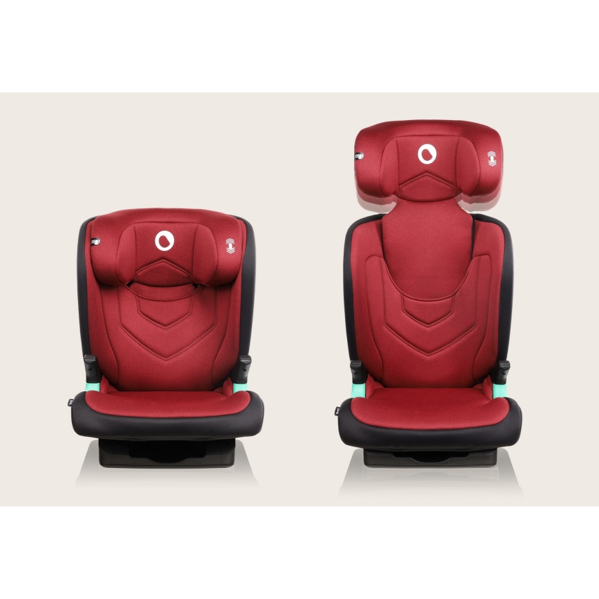 Lionelo - Kindersitz NEAL i-Size 100-150 cm Rot Burgunder