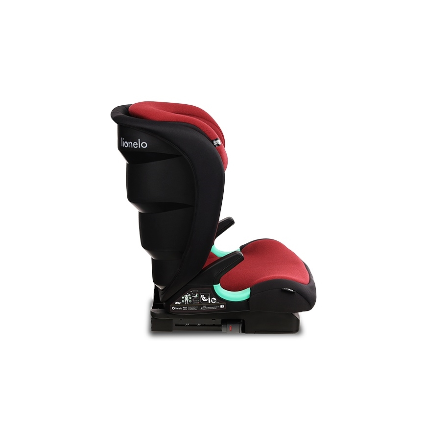 Lionelo - Kindersitz NEAL i-Size 100-150 cm Rot Burgunder