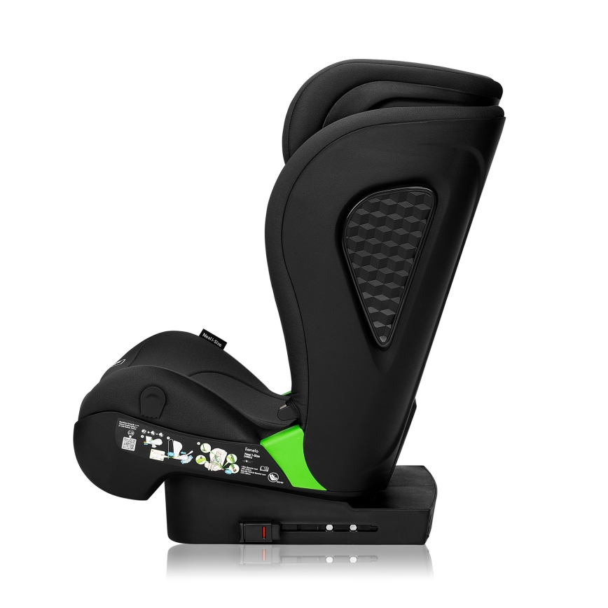 Lionelo - Kindersitz NEAL i-Size 100-150 cm Schwarz Carbon