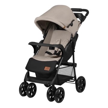 Lionelo - Kinderwagen EMMA PLUS beige/schwarz