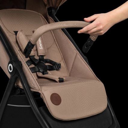 Lionelo - Kinderwagen INGRID beige/schwarz