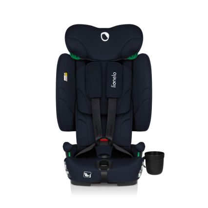 Lionelo - Klappbarer Kindersitz NELLY i-Size 76-150 cm Marineblau