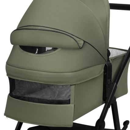 Lionelo - Kombi-Kinderwagen 2-in-1 AMBER PLUS Green Forest