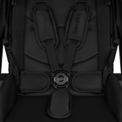 Lionelo - Kombi-Kinderwagen 2-in-1 LAYLA Black Onyx