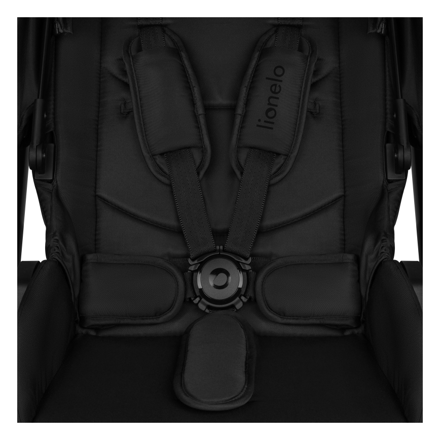 Lionelo - Kombi-Kinderwagen 2-in-1 LAYLA Black Onyx