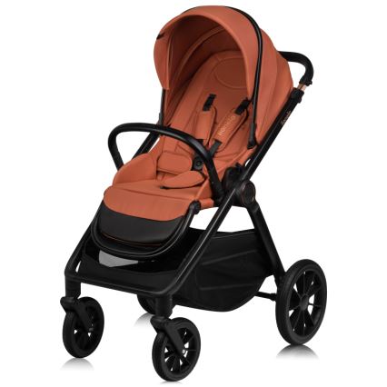 Lionelo - Kombi-Kinderwagen 2-in-1 LAYLA Braun Rost
