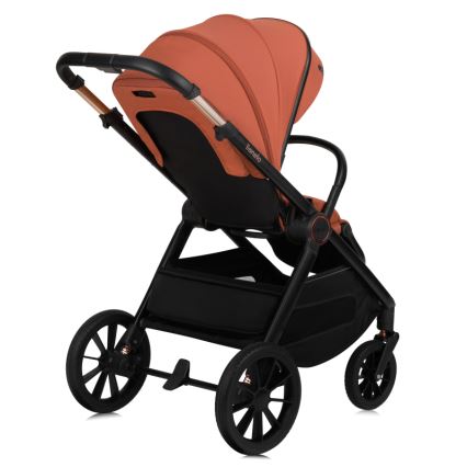 Lionelo - Kombi-Kinderwagen 2-in-1 LAYLA Braun Rost