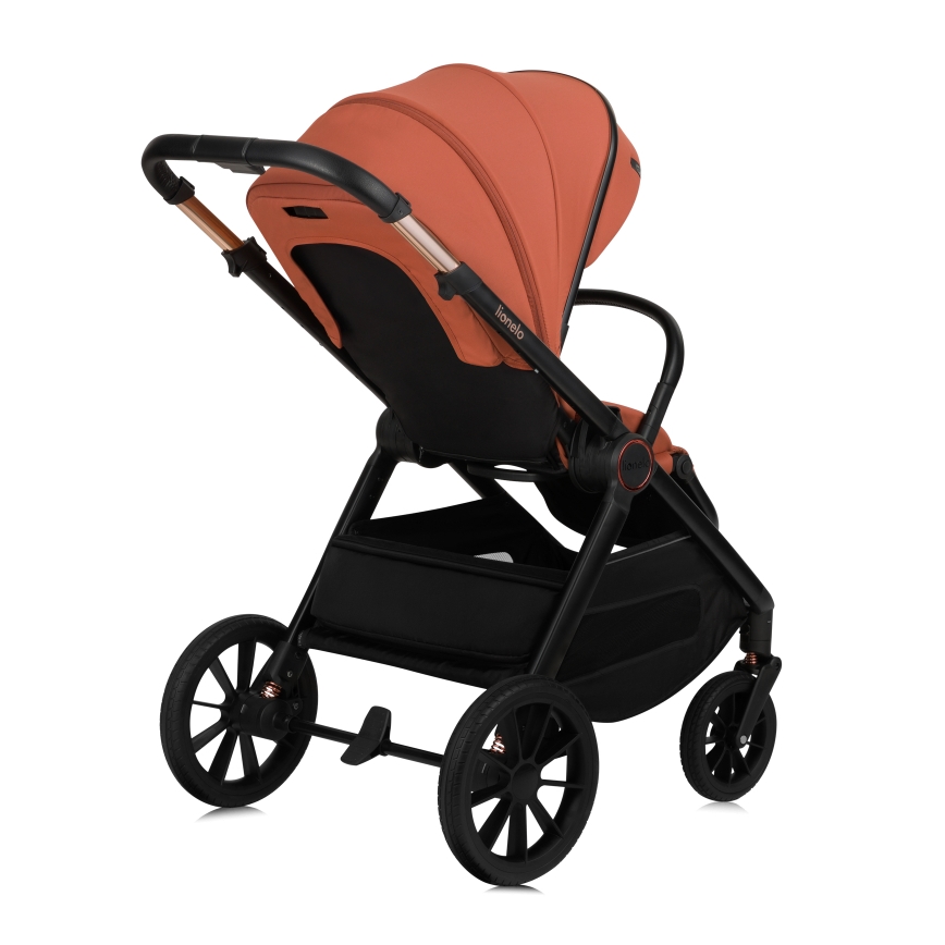 Lionelo - Kombi-Kinderwagen 2-in-1 LAYLA Braun Rost
