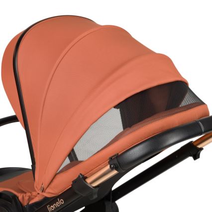 Lionelo - Kombi-Kinderwagen 2-in-1 LAYLA Braun Rost