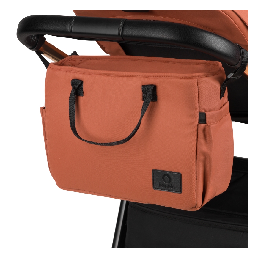 Lionelo - Kombi-Kinderwagen 2-in-1 LAYLA Braun Rost