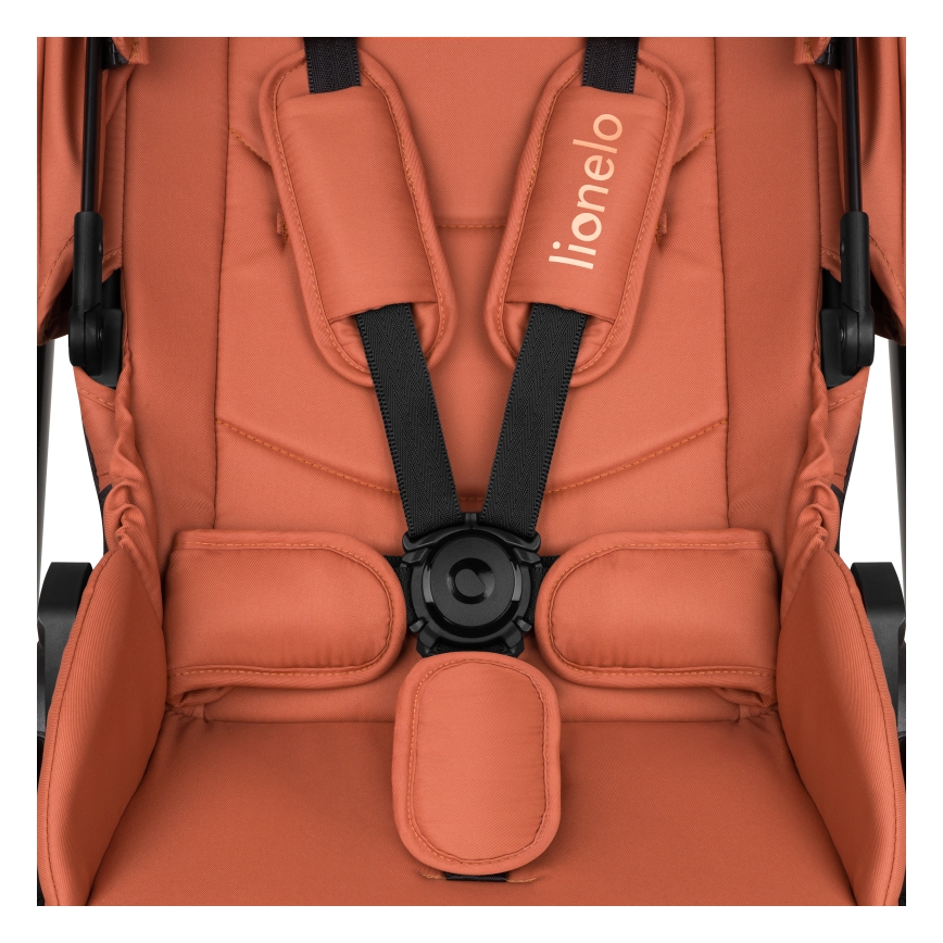Lionelo - Kombi-Kinderwagen 2-in-1 LAYLA Braun Rost
