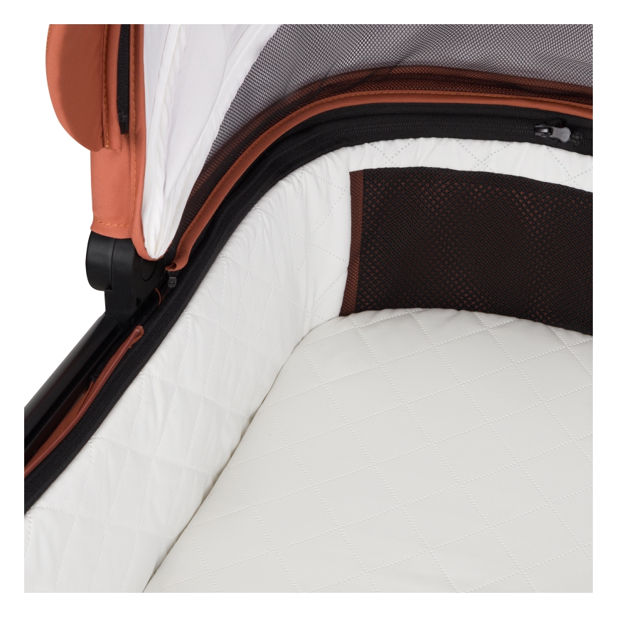 Lionelo - Kombi-Kinderwagen 2-in-1 LAYLA Braun Rost