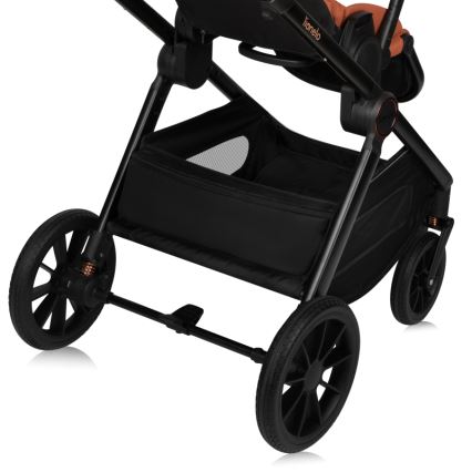 Lionelo - Kombi-Kinderwagen 2-in-1 LAYLA Braun Rost