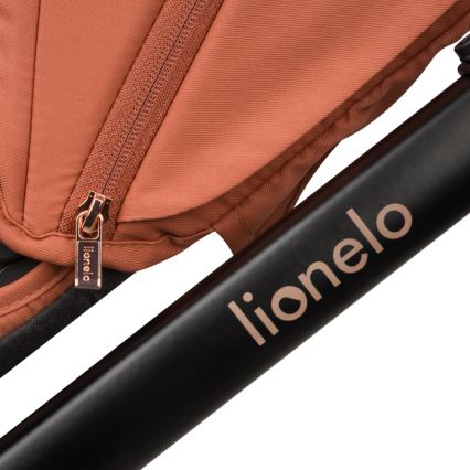 Lionelo - Kombi-Kinderwagen 2-in-1 LAYLA Braun Rost