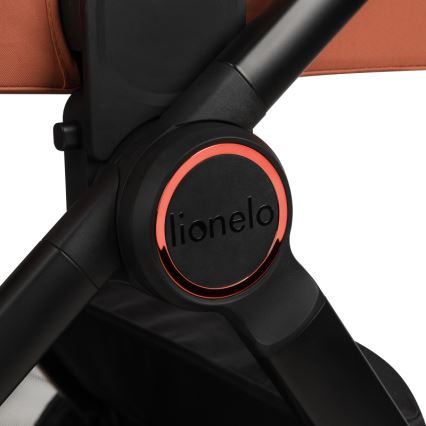 Lionelo - Kombi-Kinderwagen 2-in-1 LAYLA Braun Rost