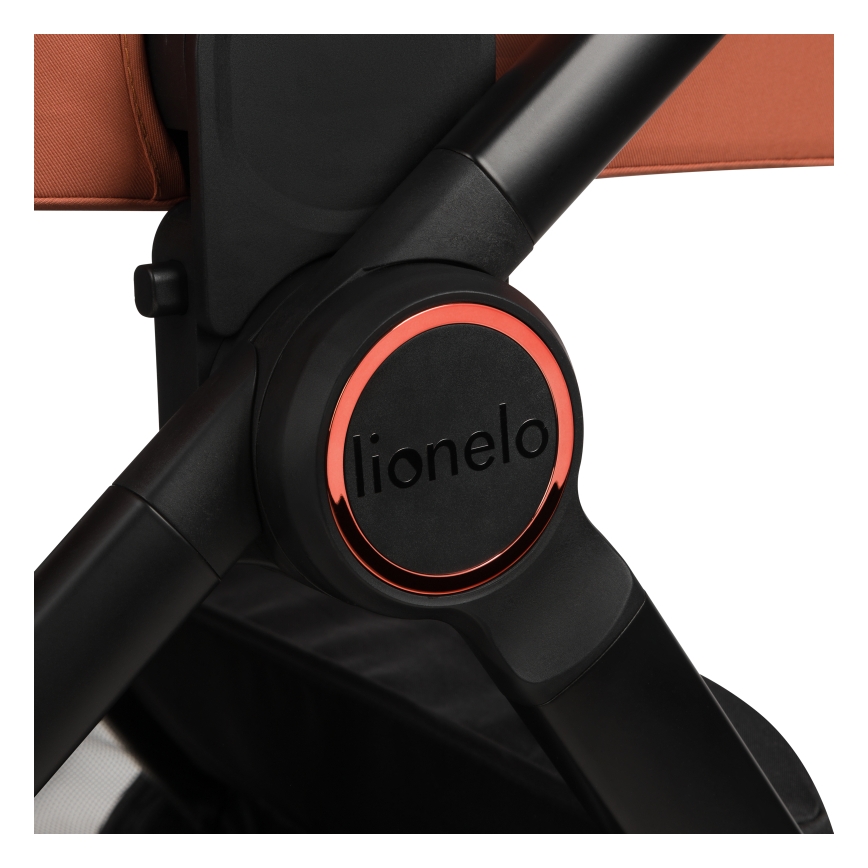 Lionelo - Kombi-Kinderwagen 2-in-1 LAYLA Braun Rost