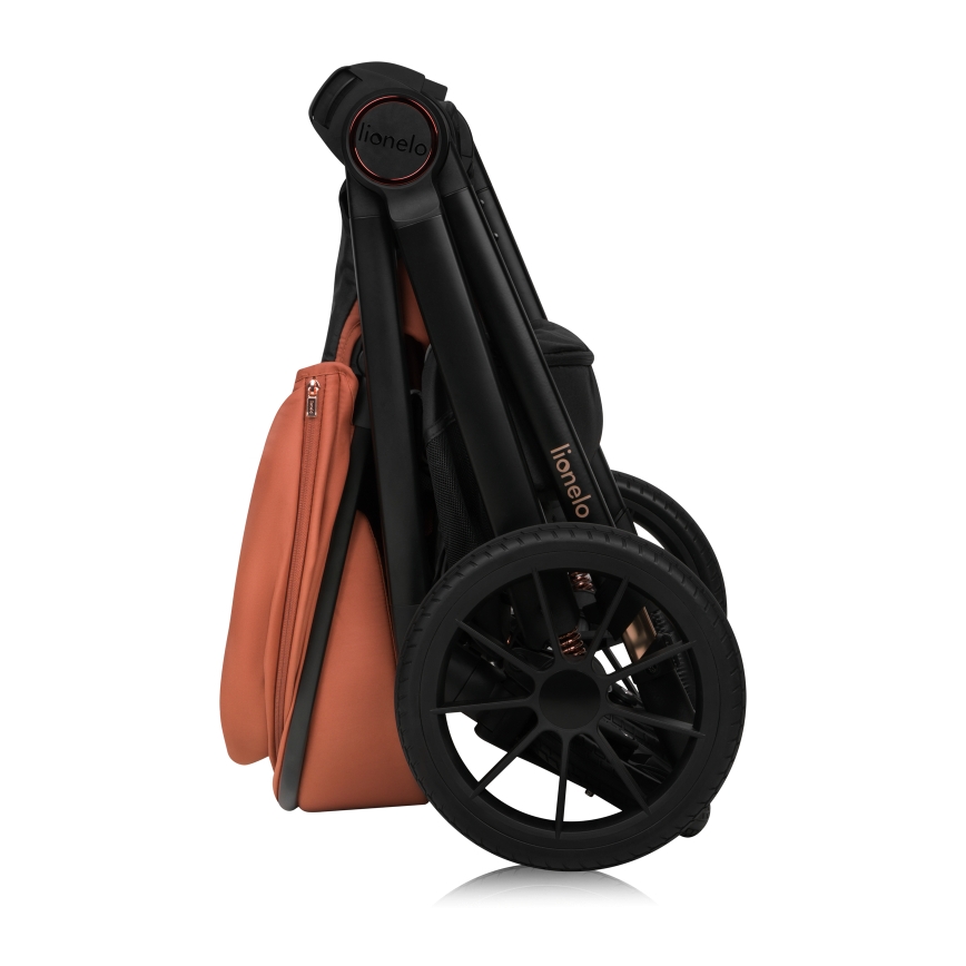Lionelo - Kombi-Kinderwagen 2-in-1 LAYLA Braun Rost