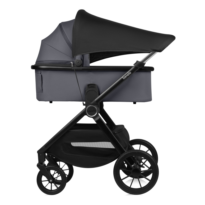 Lionelo - Kombi-Kinderwagen 2-in-1 LAYLA Grey Stone