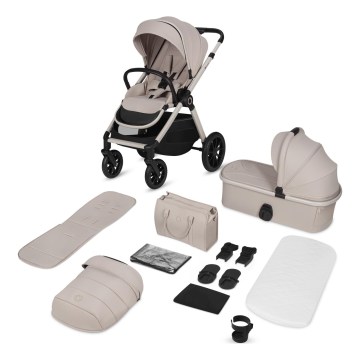 Lionelo - Kombi-Kinderwagen 2-in-1 LAYLA Sandbeige
