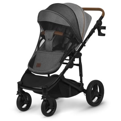 Lionelo - Kombi-Kinderwagen 2-in-1 MARI TOUR Grey Stone
