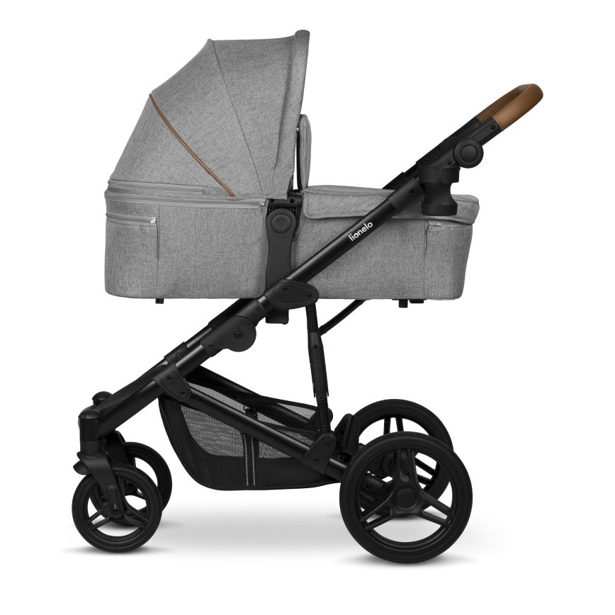 Lionelo - Kombi-Kinderwagen 2-in-1 MARI TOUR Grey Stone