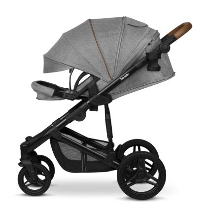 Lionelo - Kombi-Kinderwagen 2-in-1 MARI TOUR Grey Stone