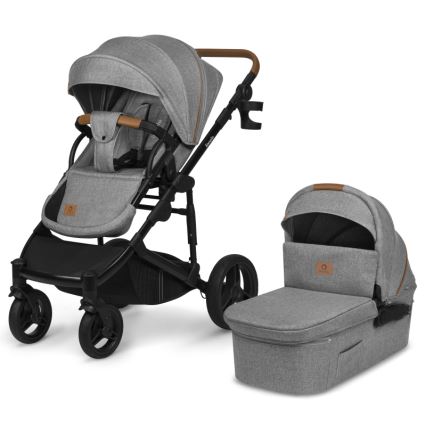 Lionelo - Kombi-Kinderwagen 2-in-1 MARI TOUR Steingrau