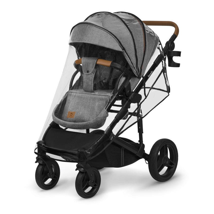 Lionelo - Kombi-Kinderwagen 2-in-1 MARI TOUR Steingrau