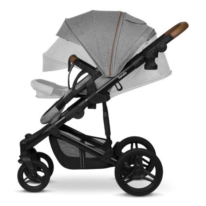 Lionelo - Kombi-Kinderwagen 2-in-1 MARI TOUR Steingrau