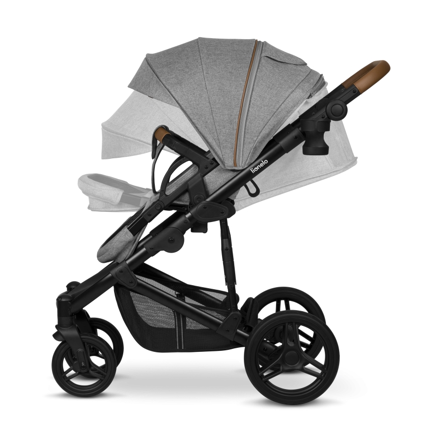 Lionelo - Kombi-Kinderwagen 2-in-1 MARI TOUR Steingrau