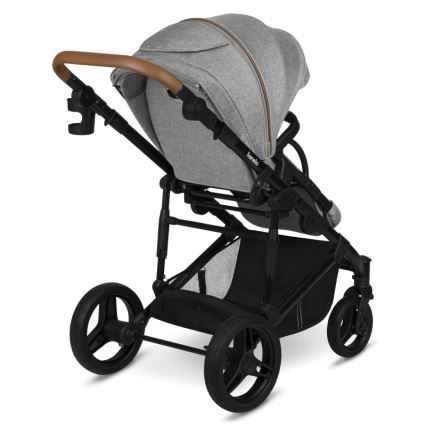 Lionelo - Kombi-Kinderwagen 2-in-1 MARI TOUR Steingrau