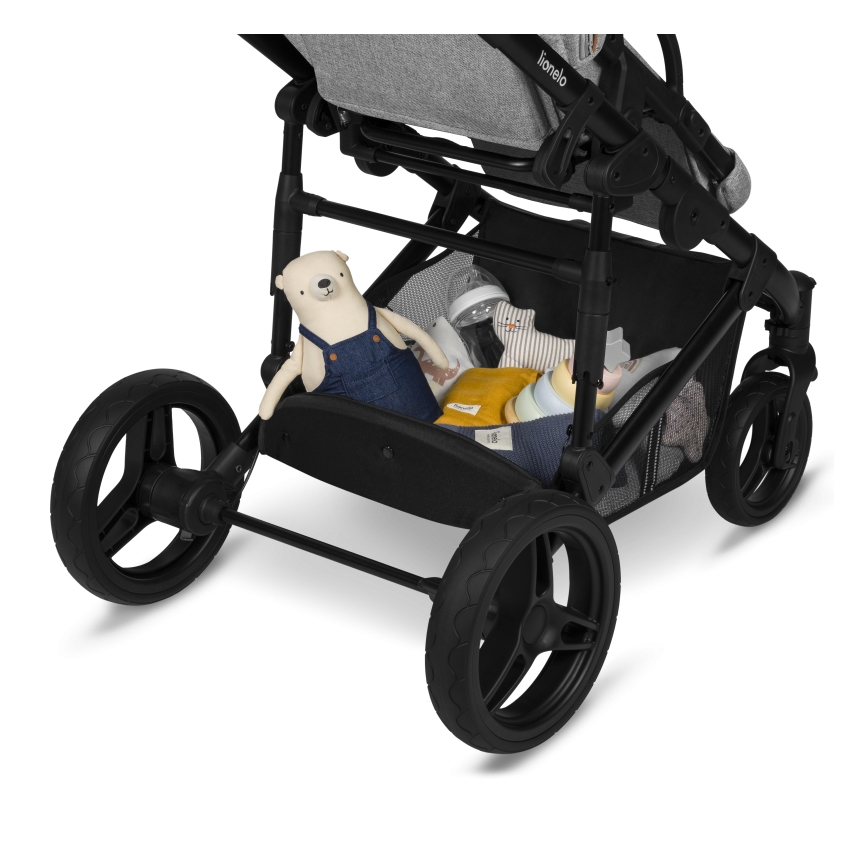 Lionelo - Kombi-Kinderwagen 2-in-1 MARI TOUR Steingrau
