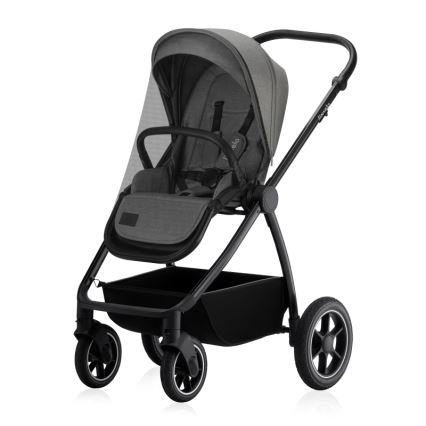 Lionelo - Kombi-Kinderwagen 2-in-1 MERIL Grey Stone