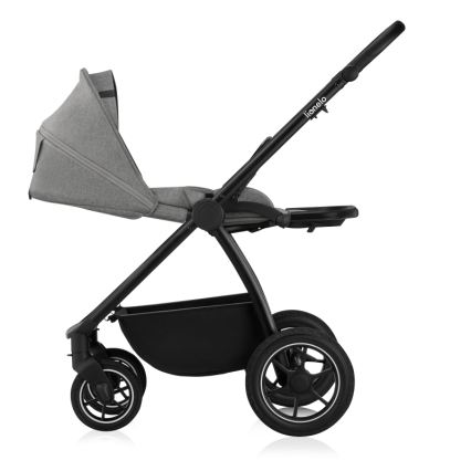 Lionelo - Kombi-Kinderwagen 2-in-1 MERIL Grey Stone